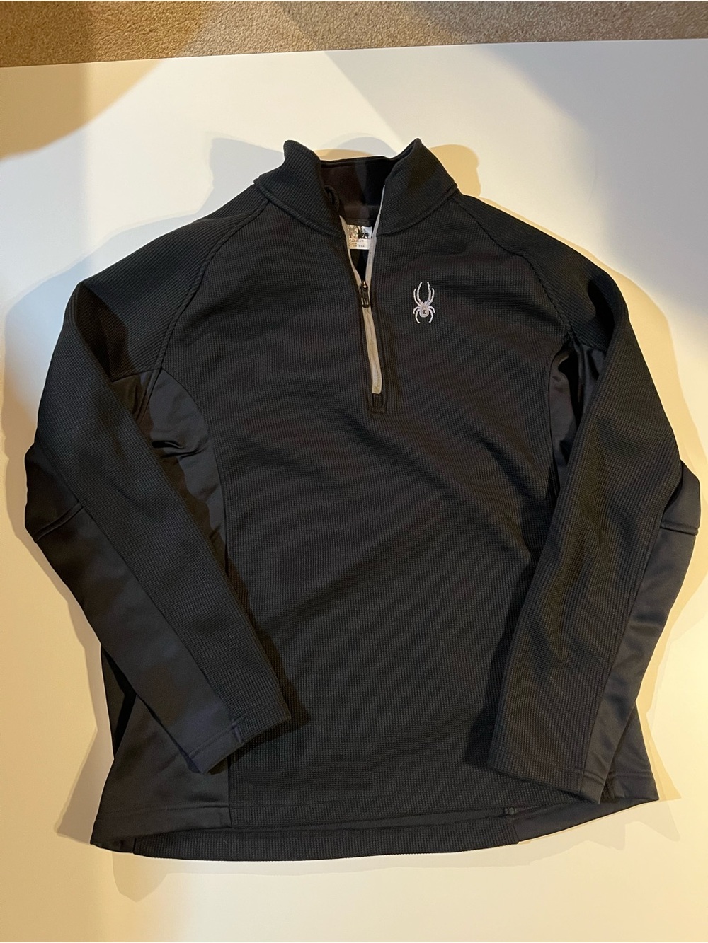 Spyder Outbound Men's Black Half-Zip Performance Pullover XXL